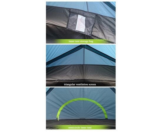 Палатка Naturehike двомісний Tagar NH17T180-J блакитний (6927595716182), изображение 5 Палатка Naturehike двомісний Tagar NH17T180-J блакитний (6927595716182), изображение 5