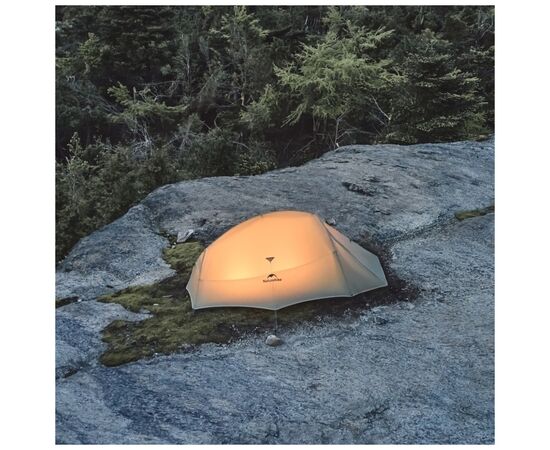 Палатка Naturehike двомісний з футпринтом CNK2350WS020 Cloud Up Pro сірий (6927595777008), изображение 3