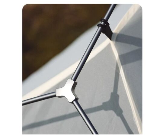 Палатка Naturehike двомісний з футпринтом CNK2350WS020 Cloud Up Pro сірий (6927595777008), изображение 7