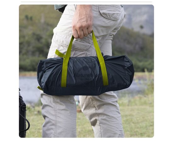 Палатка Naturehike одномісний з футпринтом Cycling 1 NH18A095-D зелений (6927595735671), изображение 7 Палатка Naturehike одномісний з футпринтом Cycling 1 NH18A095-D зелений (6927595735671), изображение 7