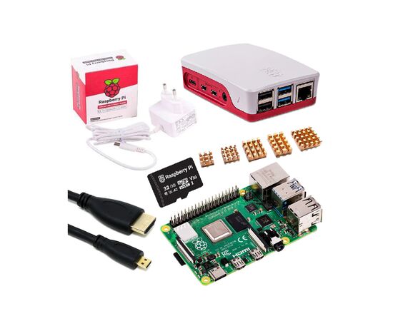 Промисловий ПК Raspberry Pi 4 4Gb KIT (EU) (RPI4-KIT-4GB-EU)