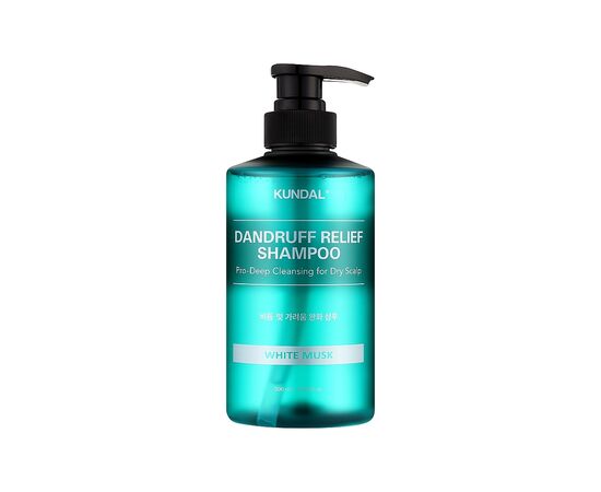 Шампунь Kundal Dandruff Relief Shampoo White Musk 500 мл (8809809426941)