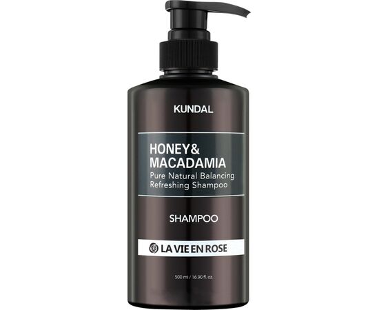 Шампунь Kundal Honey & Macadamia Nature Shampoo La Vie En Rose 500 мл (8809693251711)