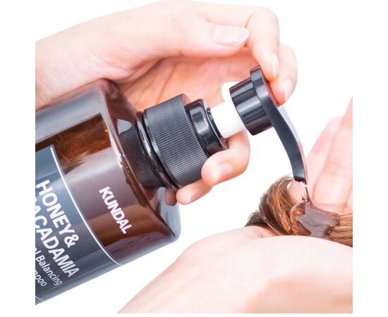 Шампунь Kundal Honey & Macadamia Nature Shampoo Pear & Freesia 500 мл (8809693254033), изображение 2 Шампунь Kundal Honey & Macadamia Nature Shampoo Pear & Freesia 500 мл (8809693254033), изображение 2