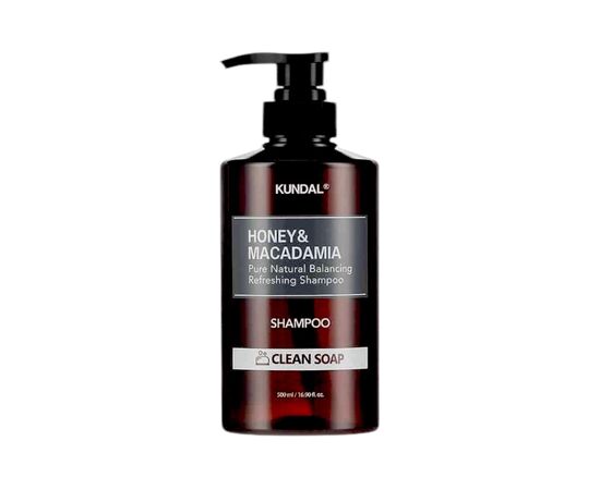 Шампунь Kundal Honey & Macadamia Shampoo Clean Soap 500 мл (8809568740432)
