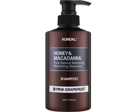 Шампунь Kundal Honey & Macadamia Shampoo Pink Grapefruit 500 мл (8809568740401)