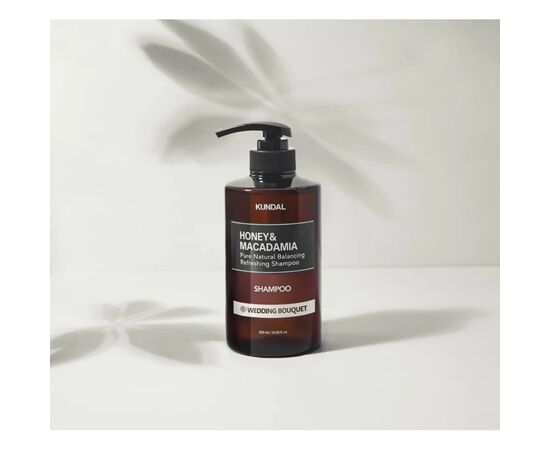 Шампунь Kundal Honey & Macadamia Shampoo Wedding Bouquet 500 мл (8809568743846), изображение 2 Шампунь Kundal Honey & Macadamia Shampoo Wedding Bouquet 500 мл (8809568743846), изображение 2