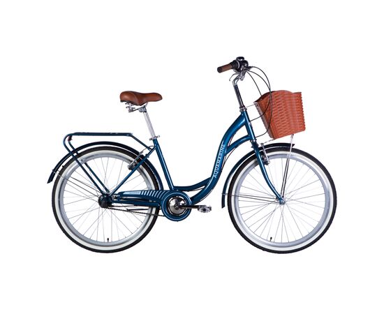 Велосипед Dorozhnik 26" AQUAMARINE Planet рама-17" ST 2025 темно-синій (OPS-D-26-310)
