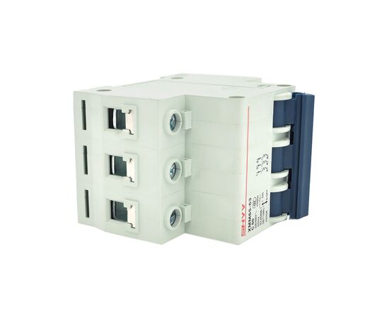 Автоматический выключатель Voltronic 3P C50, 230/400V (XMM65-63 3P C50), изображение 2 Автоматический выключатель Voltronic 3P C50, 230/400V (XMM65-63 3P C50), изображение 2