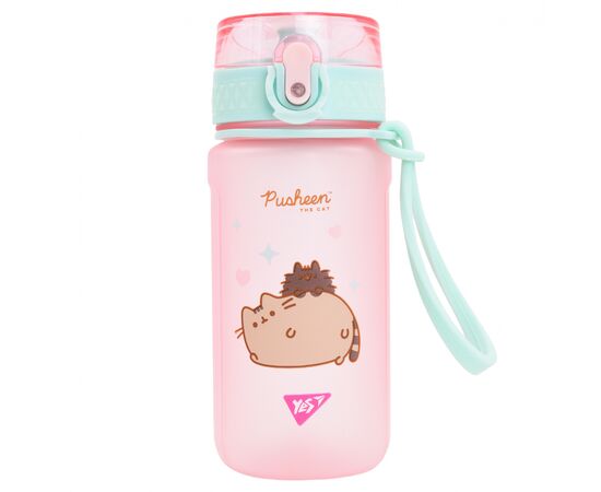 Поильник-непроливайка Yes Pusheen 500 мл, рожева (708321)
