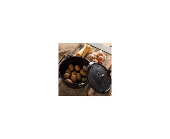 Котел туристический Groenberg Askja Pot 25 cm / 4 L Black (266016) (DAS303243), изображение 9 Котел туристический Groenberg Askja Pot 25 cm / 4 L Black (266016) (DAS303243), изображение 9