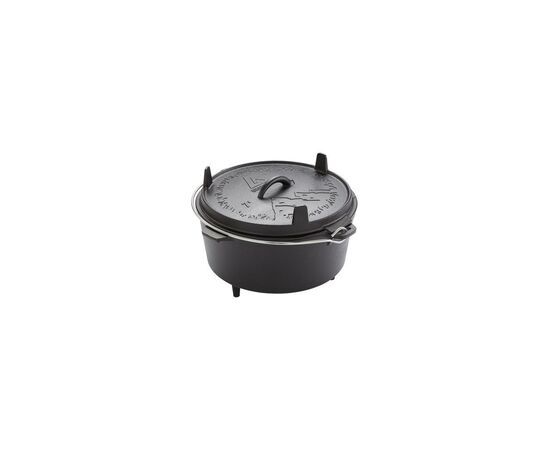 Котел туристический Groenberg Askja Pot 30 cm / 7 L Black (266017) (DAS303244)