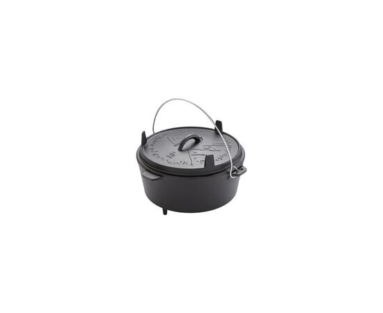 Котел туристический Groenberg Askja Pot 33 cm / 10 L Black (266018) (DAS303245)