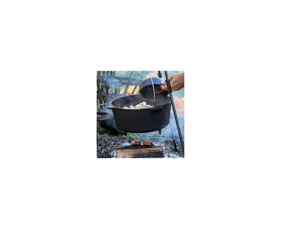 Котел туристический Bo-Camp Dutch Oven Cast Iron 31 cm / 7.1 L Black (2122415) (DAS303291), изображение 5 Котел туристический Bo-Camp Dutch Oven Cast Iron 31 cm / 7.1 L Black (2122415) (DAS303291), изображение 5