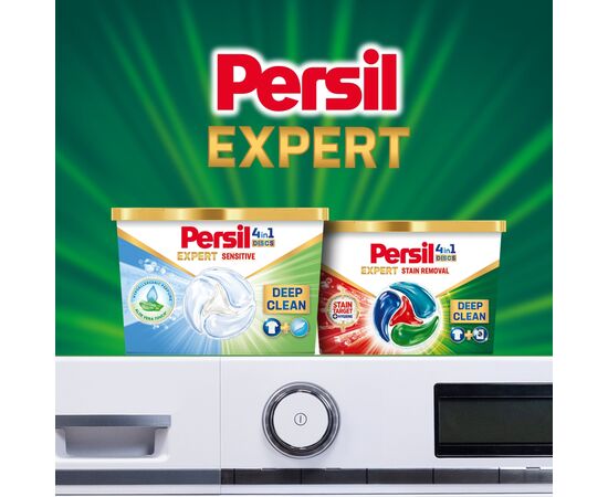 Капсулы для стирки Persil 4in1 Discs Expert Stain Removal Deep Clean 54 шт. (9000101830859), изображение 6 Капсулы для стирки Persil 4in1 Discs Expert Stain Removal Deep Clean 54 шт. (9000101830859), изображение 6