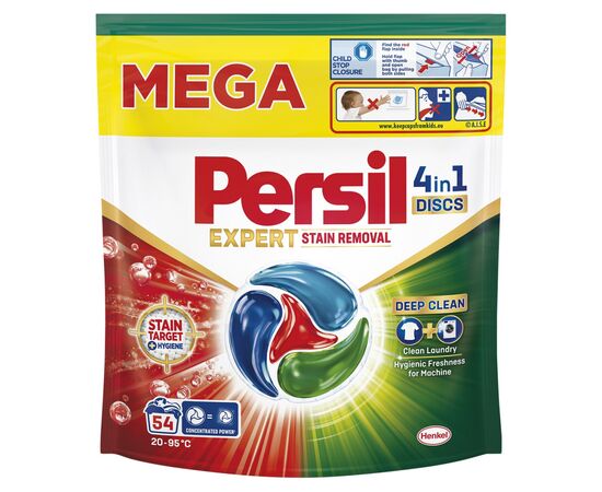 Капсулы для стирки Persil 4in1 Discs Expert Stain Removal Deep Clean 54 шт. (9000101830859)