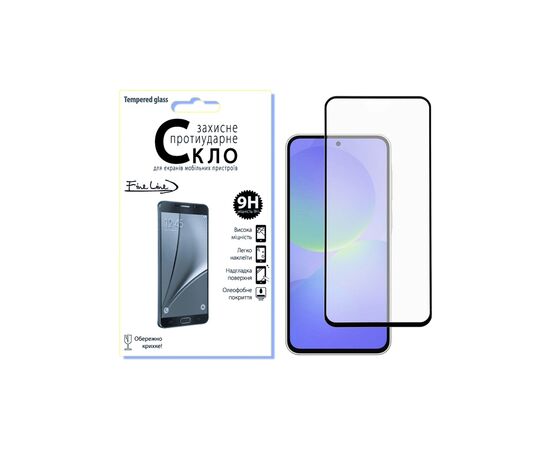 Стекло защитное Fine Line Samsung Galaxy A36 Black (FL-TGFG-387)