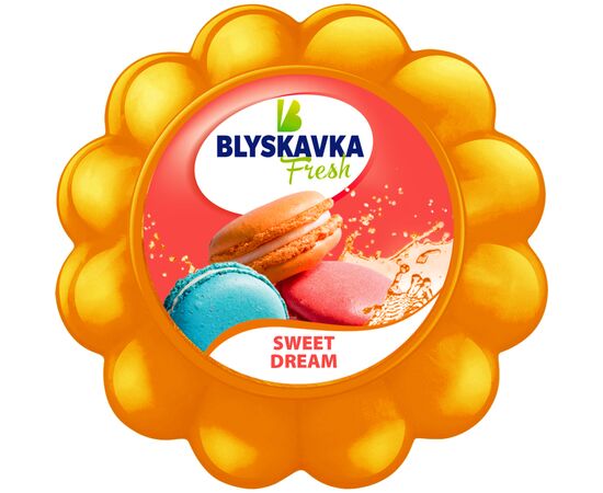Освіжувач повітря Blyskavka Fresh Гелевий Ваніль-Кориця (4820214190726)