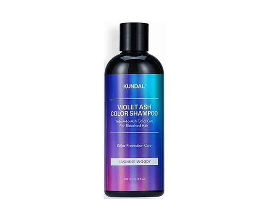 Шампунь Kundal Violet Ash Color Shampoo Jasmine Woody 300 мл (8809809424916)