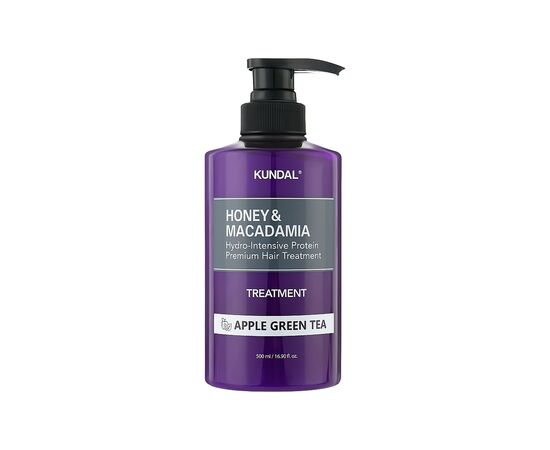 Маска для волосся Kundal Honey & Macadamia Protein Hair Treatment Apple Green Tea 500 мл (8809693255627)