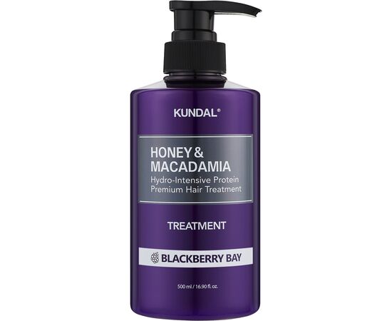 Маска для волосся Kundal Honey & Macadamia Protein Hair Treatment BlackBerry Bay 500 мл (8809568740685)