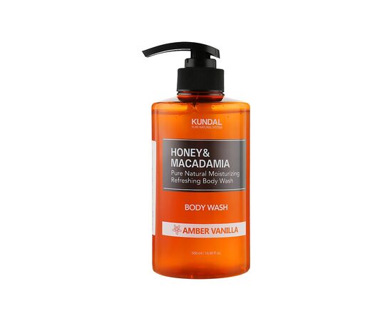 Гель для душу Kundal Honey & Macadamia Body Wash Amber Vanilla 500 мл (8809568742061)
