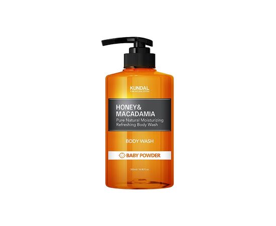 Гель для душа Kundal Honey & Macadamia Body Wash Baby Powder 500 мл (8809568740180)