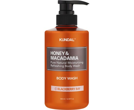 Гель для душа Kundal Honey & Macadamia Body Wash BlackBerry Bay 500 мл (8809568740272)