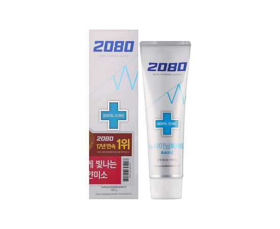Зубная паста Aekyung 2080 New Shining White Toothpaste 120 г (8801046895207), изображение 2 Зубная паста Aekyung 2080 New Shining White Toothpaste 120 г (8801046895207), изображение 2