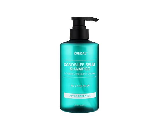 Шампунь Kundal Dandruff Relief Shampoo Apple Green Tea 500 мл (8809809426958)