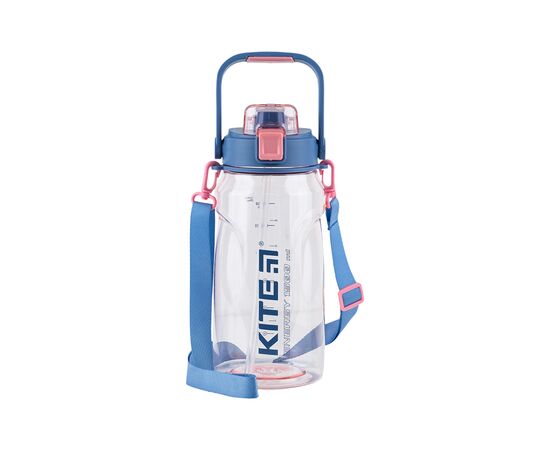 Поильник-непроливайка Kite 1500 мл, рожева (K24-1202-2)