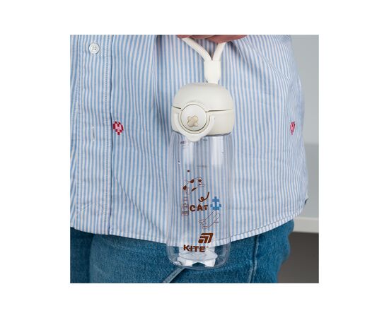 Поильник-непроливайка Kite 480 мл, біла (K25-1236-1), изображение 6 Поильник-непроливайка Kite 480 мл, біла (K25-1236-1), изображение 6