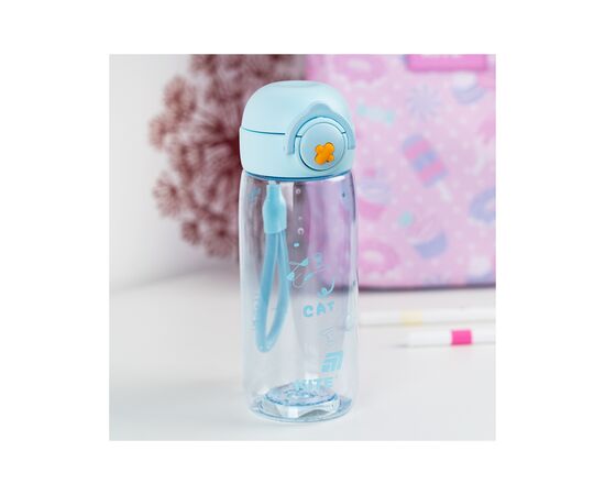 Поильник-непроливайка Kite 480 мл, блакитна (K25-1236-2), изображение 7