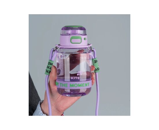 Поильник-непроливайка Kite 700 мл, лілово-зелена (K25-1218-1), изображение 5