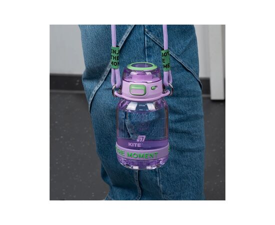 Поильник-непроливайка Kite 700 мл, лілово-зелена (K25-1218-1), изображение 7