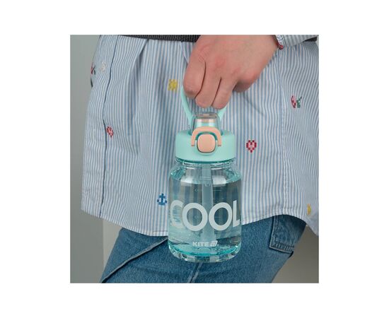Поильник-непроливайка Kite 700 мл, рожево-бірюзова (K25-1217-2), изображение 6 Поильник-непроливайка Kite 700 мл, рожево-бірюзова (K25-1217-2), изображение 6