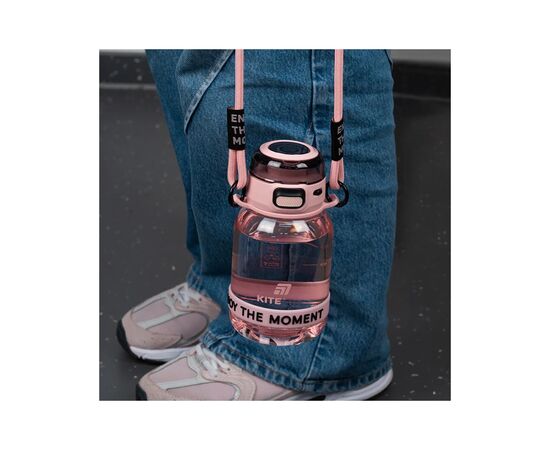 Поильник-непроливайка Kite 700 мл, рожево-сіра (K25-1218-3), изображение 7