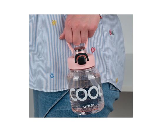 Поильник-непроливайка Kite 700 мл, рожево-чорна (K25-1217-3), изображение 6 Поильник-непроливайка Kite 700 мл, рожево-чорна (K25-1217-3), изображение 6