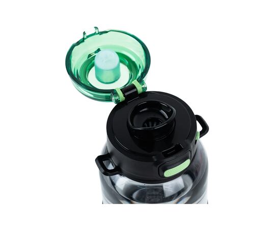 Поильник-непроливайка Kite 700 мл, чорно-зелена (K25-1218-2), изображение 4 Поильник-непроливайка Kite 700 мл, чорно-зелена (K25-1218-2), изображение 4