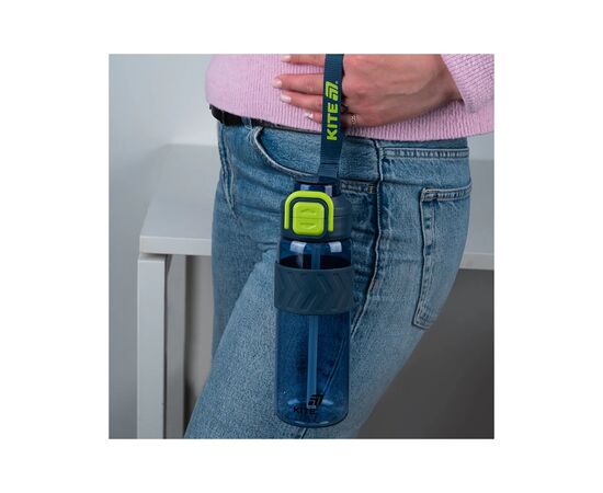 Поїльник-непроливайка Kite 800 мл, синьо-зелена (K25-1234-2), зображення 6 Поїльник-непроливайка Kite 800 мл, синьо-зелена (K25-1234-2), зображення 6