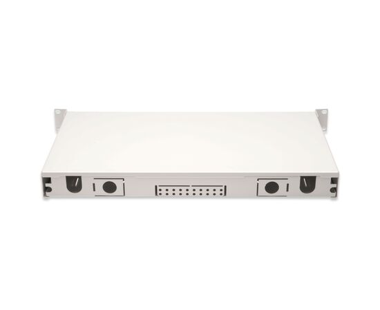 Патч-панель 1U 19", 12xLC duplex, incl, Splice Cass, OS2 Color Pigtails, Adapter Digitus (DN-96331/9), изображение 2 Патч-панель 1U 19", 12xLC duplex, incl, Splice Cass, OS2 Color Pigtails, Adapter Digitus (DN-96331/9), изображение 2