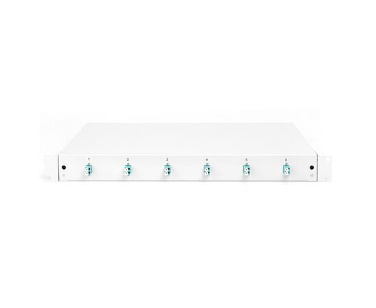 Патч-панель 1U 19", 6xLC duplex, incl, Splice Cass, OM3 Color Pigtails, Adapter Digitus (DN-96330/3), изображение 5 Патч-панель 1U 19", 6xLC duplex, incl, Splice Cass, OM3 Color Pigtails, Adapter Digitus (DN-96330/3), изображение 5