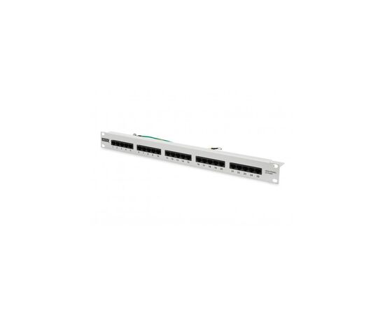 Патч-панель 19" 25xRJ-45 UTP cat.3, 1U Digitus (DN-91325-1)