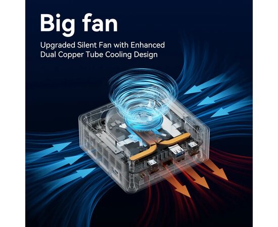 Комп'ютер GEEKOM Mini IT13 2025 Edition / i9-13900HK, 32, 2TB, W11Pro (GMIT13I913900HK-322-EU), зображення 11 Комп'ютер GEEKOM Mini IT13 2025 Edition / i9-13900HK, 32, 2TB, W11Pro (GMIT13I913900HK-322-EU), зображення 11