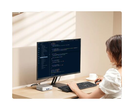 Комп'ютер GEEKOM Mini PC A8 / Ryzen7 8745HS, 32, 1TB, Radeon 780M, W11Pro (GMA8R78745HS-321T-EU), зображення 4 Комп'ютер GEEKOM Mini PC A8 / Ryzen7 8745HS, 32, 1TB, Radeon 780M, W11Pro (GMA8R78745HS-321T-EU), зображення 4