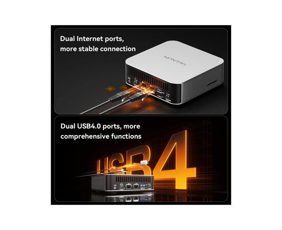 Комп'ютер GEEKOM Mini PC A8 / Ryzen7 8745HS, 32, 1TB, Radeon 780M, W11Pro (GMA8R78745HS-321T-EU), зображення 8 Комп'ютер GEEKOM Mini PC A8 / Ryzen7 8745HS, 32, 1TB, Radeon 780M, W11Pro (GMA8R78745HS-321T-EU), зображення 8