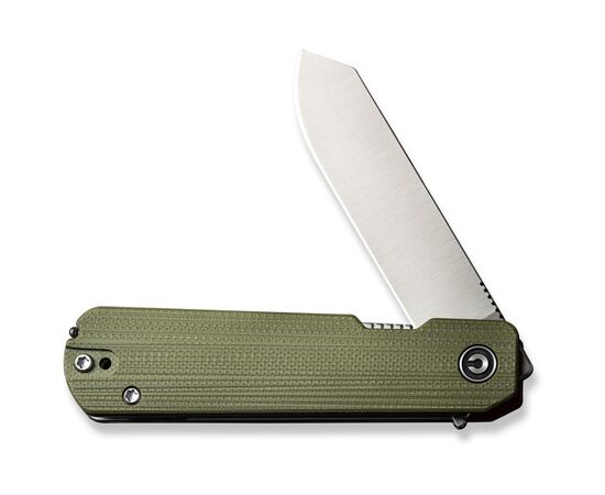 Нож Civivi Sendy Milled, Green G10, Satin (C21004B-1), изображение 5 Нож Civivi Sendy Milled, Green G10, Satin (C21004B-1), изображение 5
