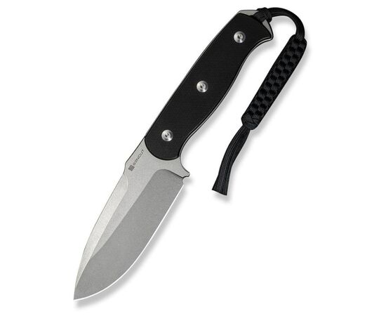 Нож Sencut Toxodon, Black G10, Stonewash (S24036-1), изображение 5 Нож Sencut Toxodon, Black G10, Stonewash (S24036-1), изображение 5