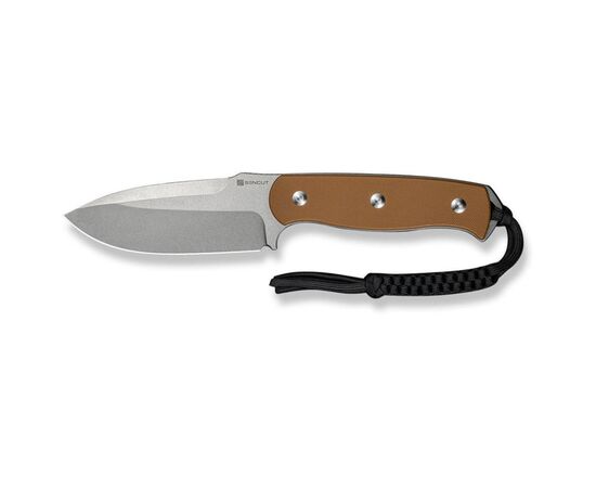 Нож Sencut Toxodon, Brown G10, Stonewash (S24036-3), изображение 4 Нож Sencut Toxodon, Brown G10, Stonewash (S24036-3), изображение 4