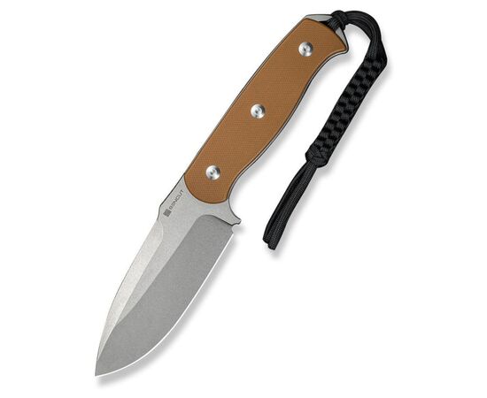 Нож Sencut Toxodon, Brown G10, Stonewash (S24036-3), изображение 5 Нож Sencut Toxodon, Brown G10, Stonewash (S24036-3), изображение 5